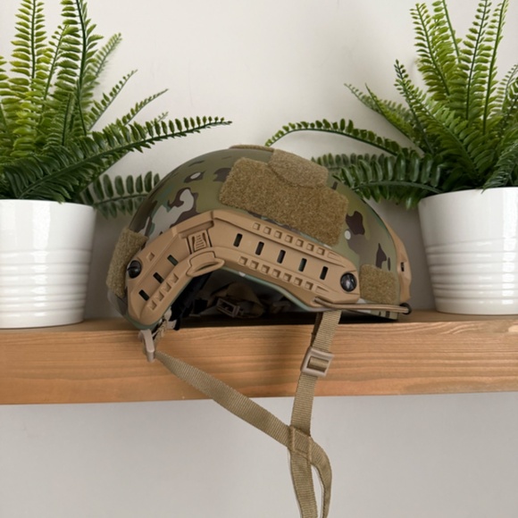 Camouflage Helmet Multicam Green (BRAND NEW) - Picture 6 of 7